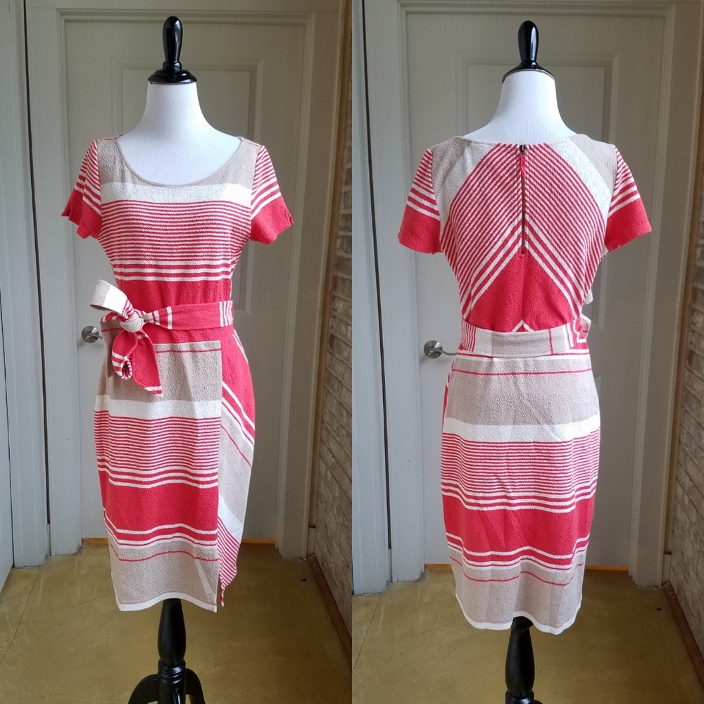 Anthropologie Lilka Striped Dress, M